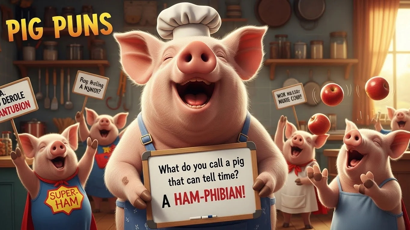 Cheesy Pig One-Liners