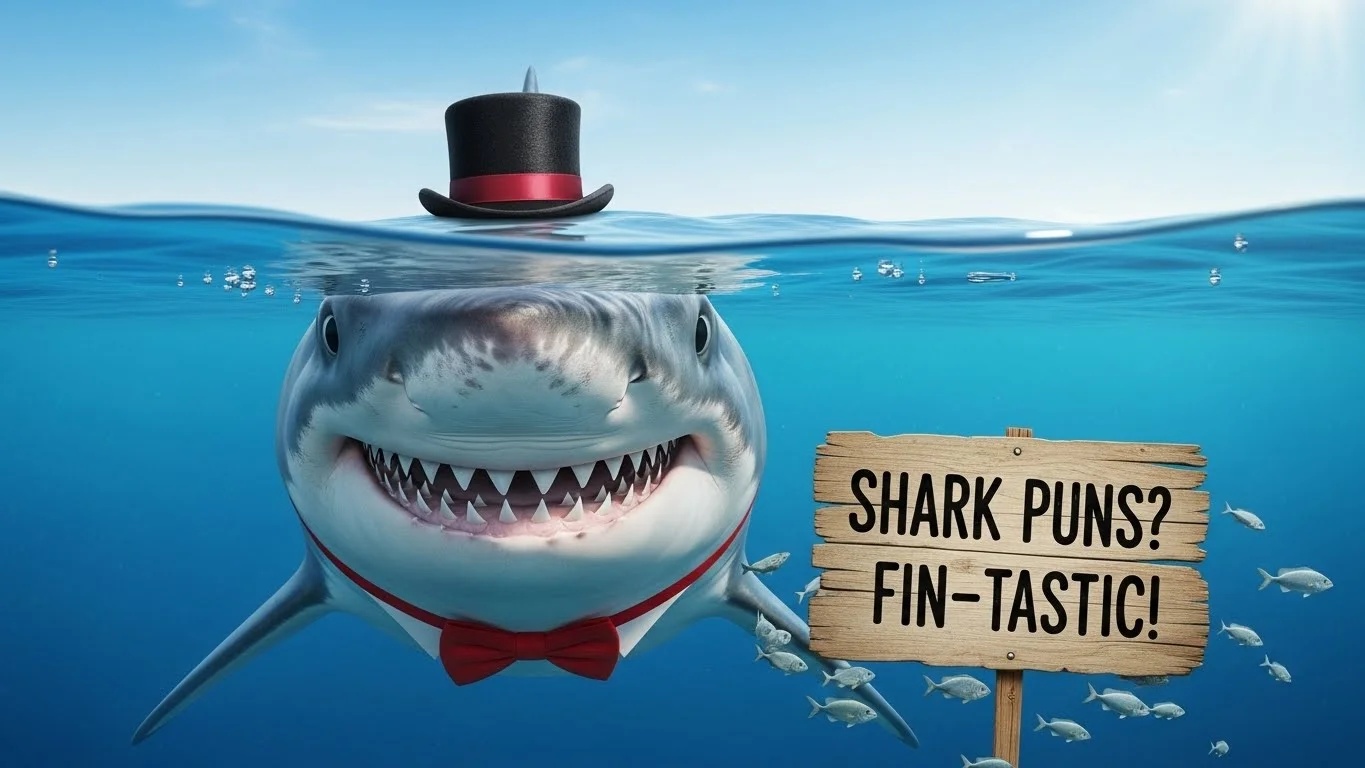 Cheesy Shark One-Liners