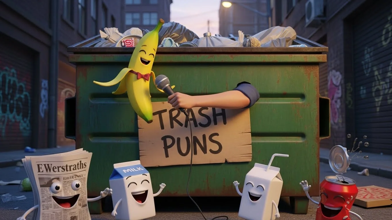 Dumpster Diving Into Laughs