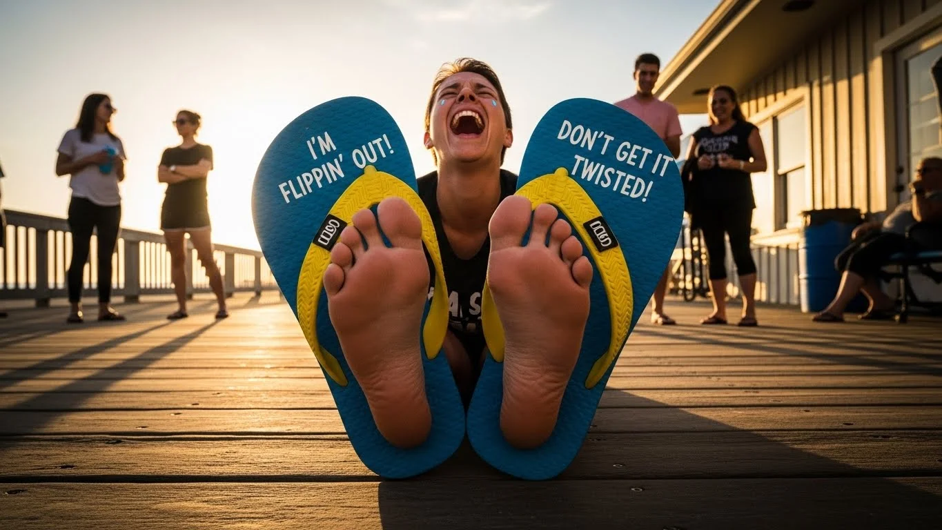 Fitness & Flip-Flop Puns