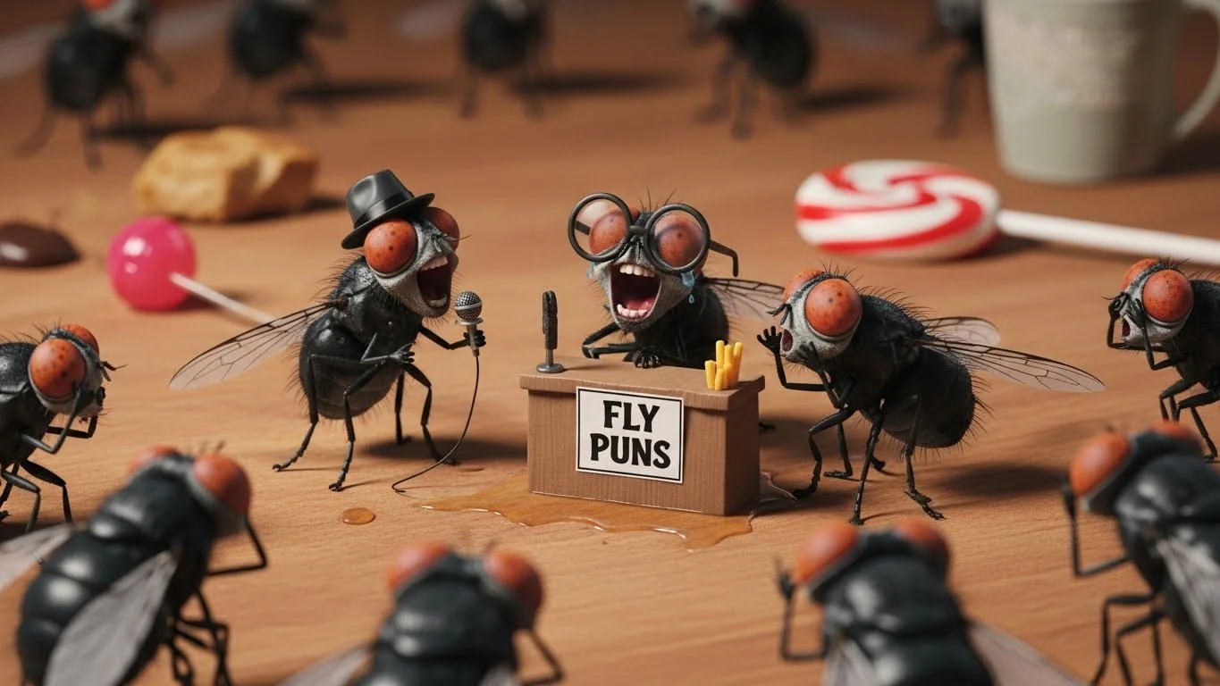 Fly Nature & Garden Puns