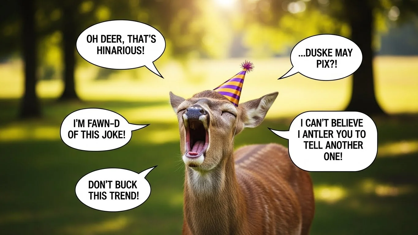 Forest & Nature Deer Puns