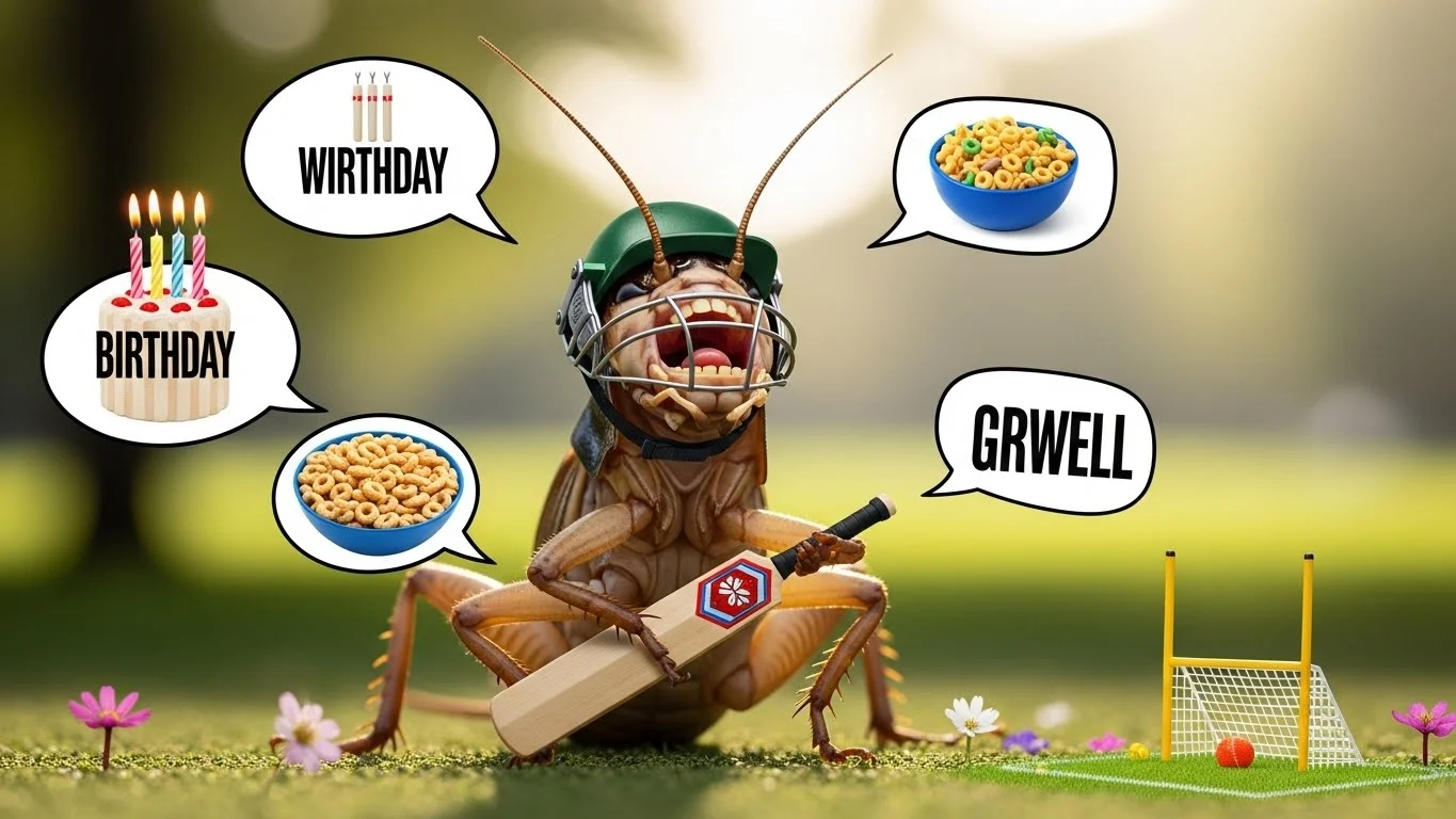 Funny Cricket Market & Shop Puns