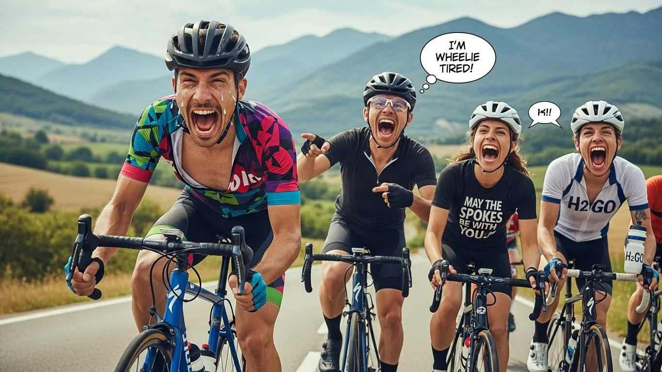 Funny Cycling One-Liners That’ll Keep You Spinning