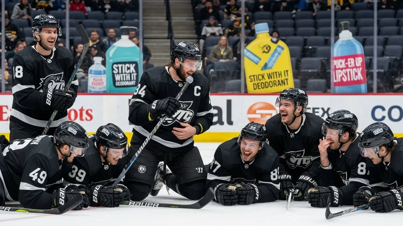 Funny Hockey One-Liners That Score Every Time