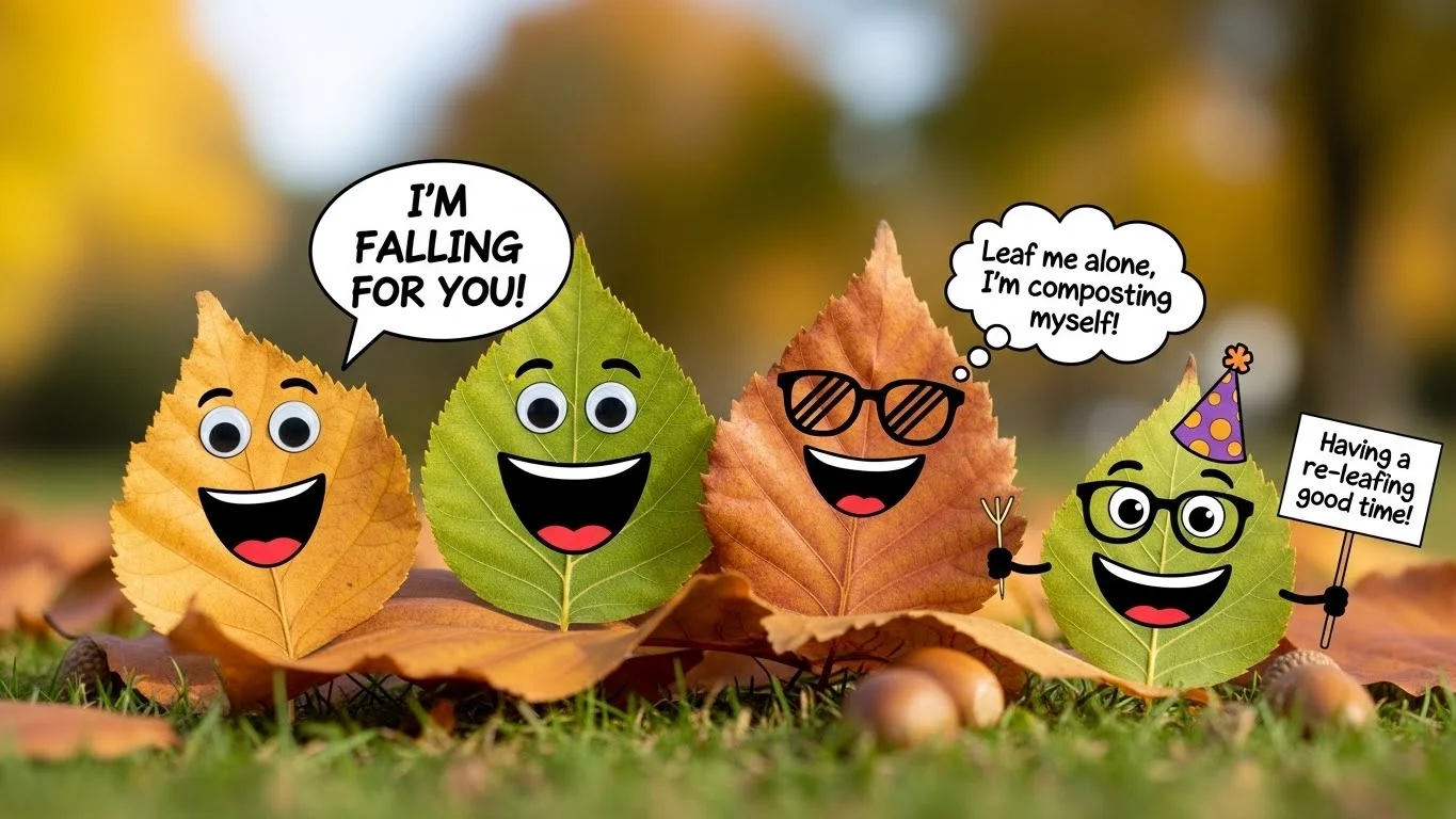 Funny Leaf One-Liners