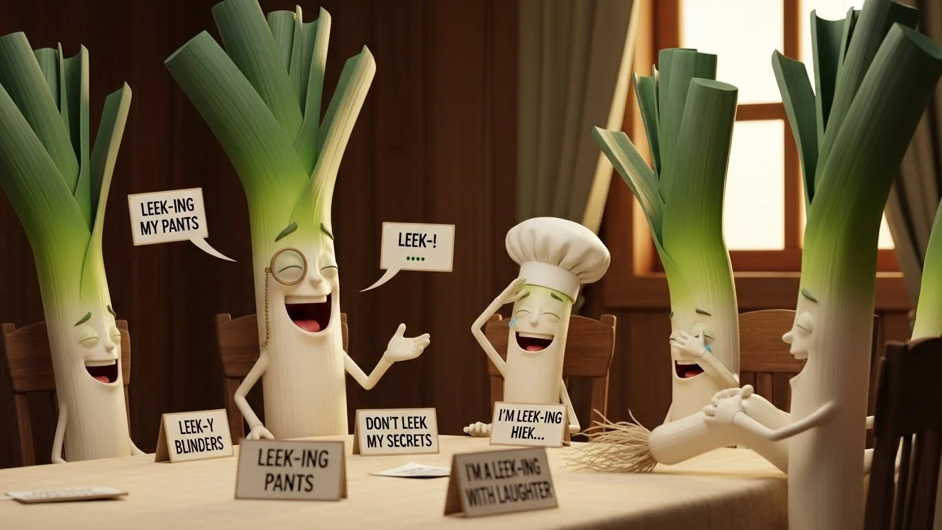 Funny Leek Puns for Kids