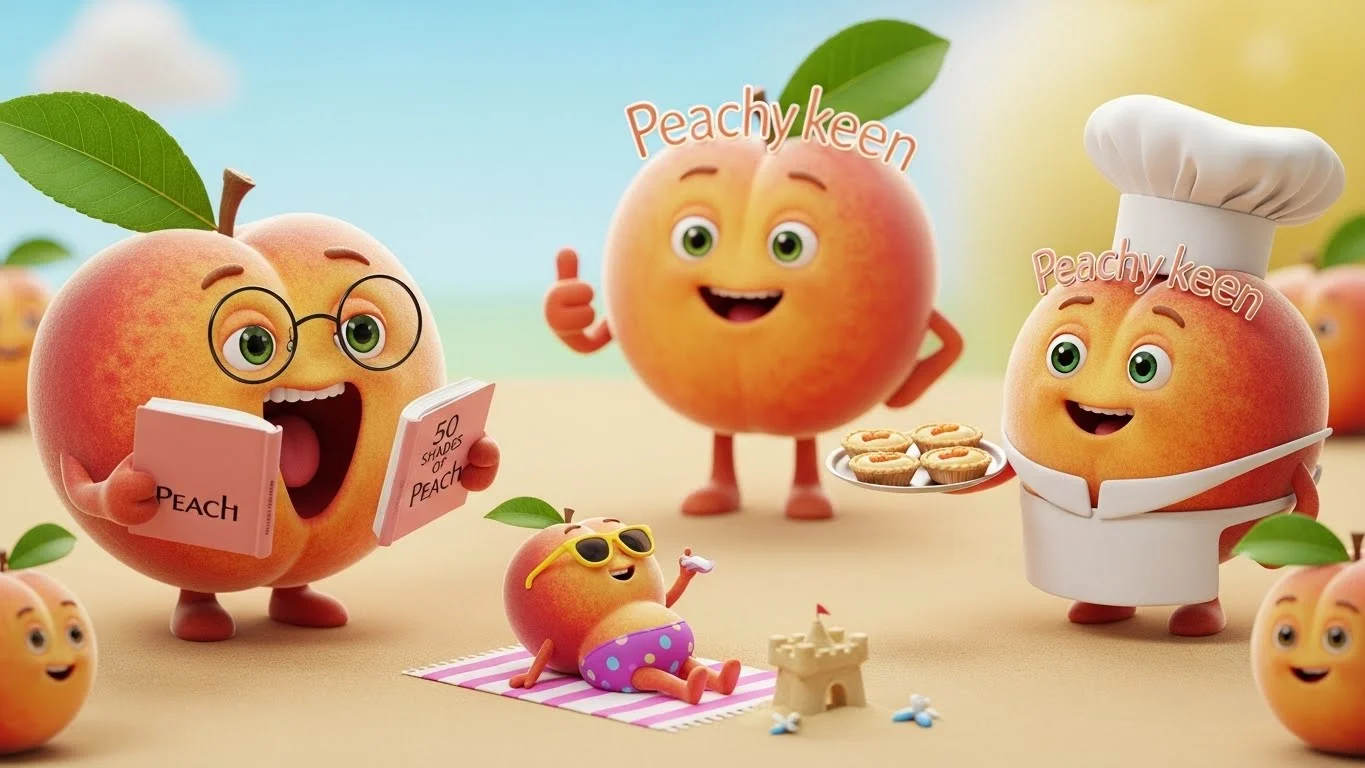 Funny Peach Q&A Jokes