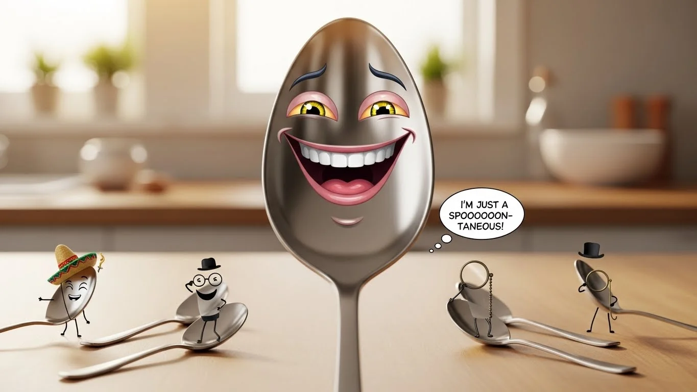Funny Spoon Q&A Jokes That Bite