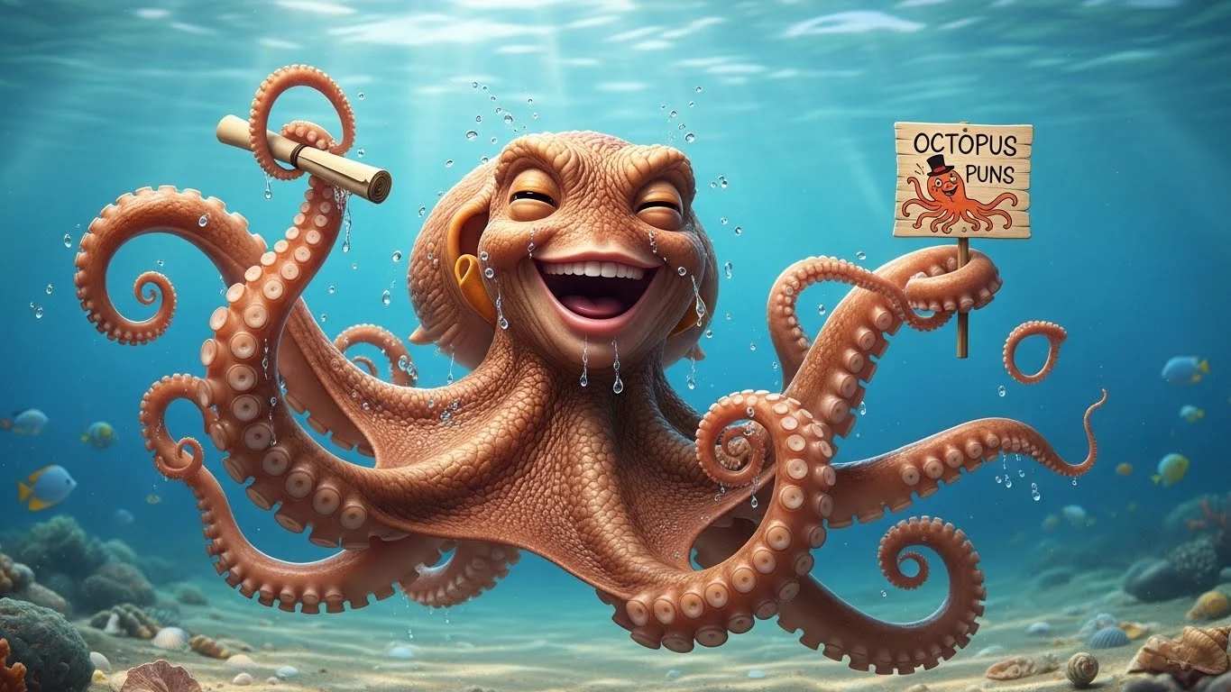 Inspirational Octopus Puns