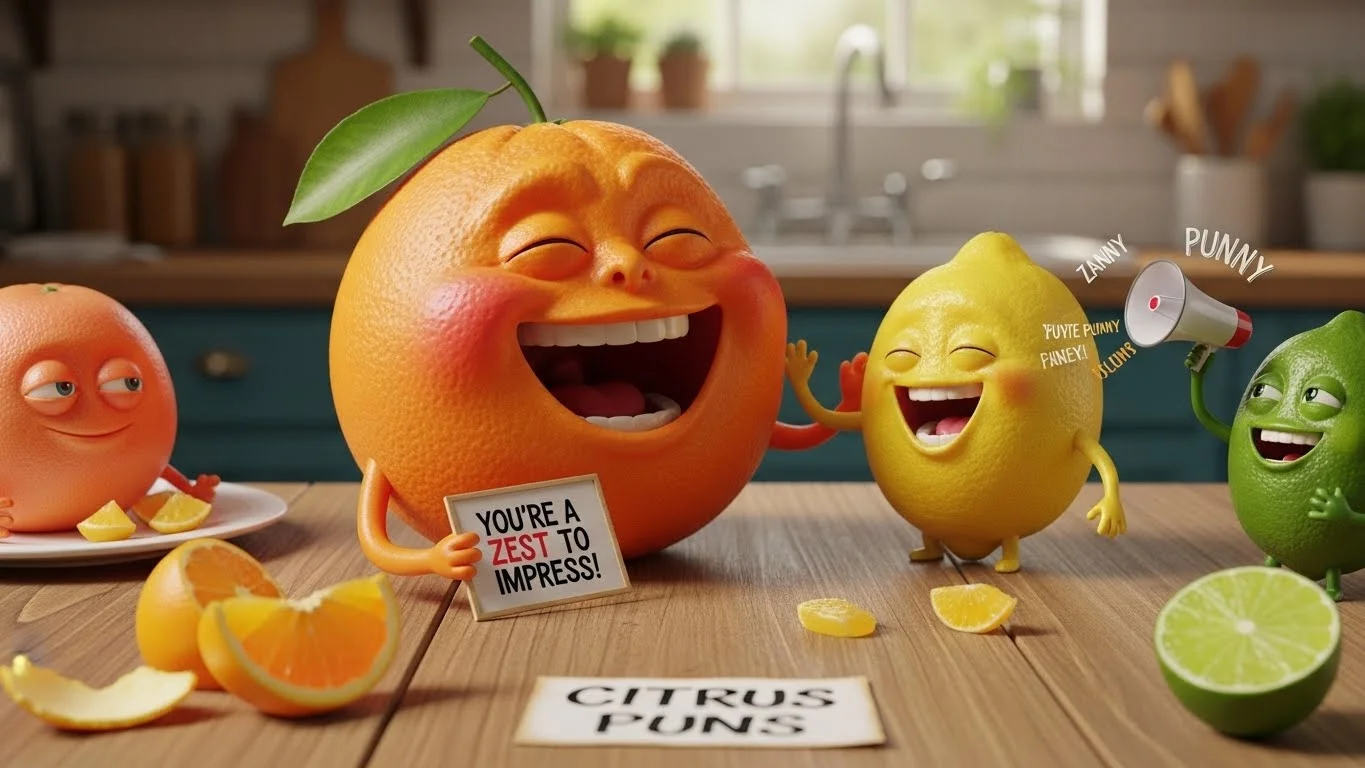 Juicy Work-Related Citrus Puns