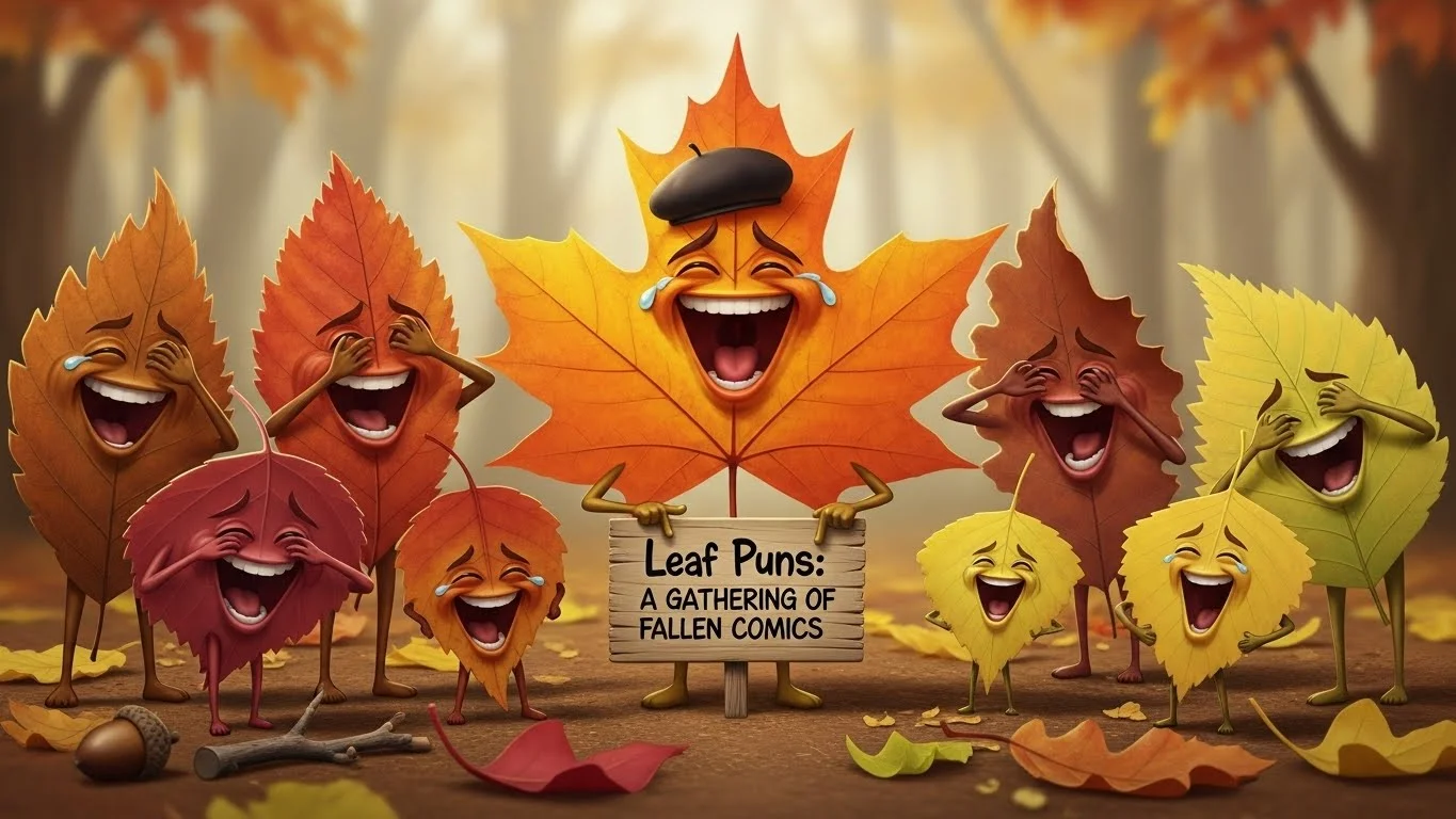 Leaf Puns for Captions