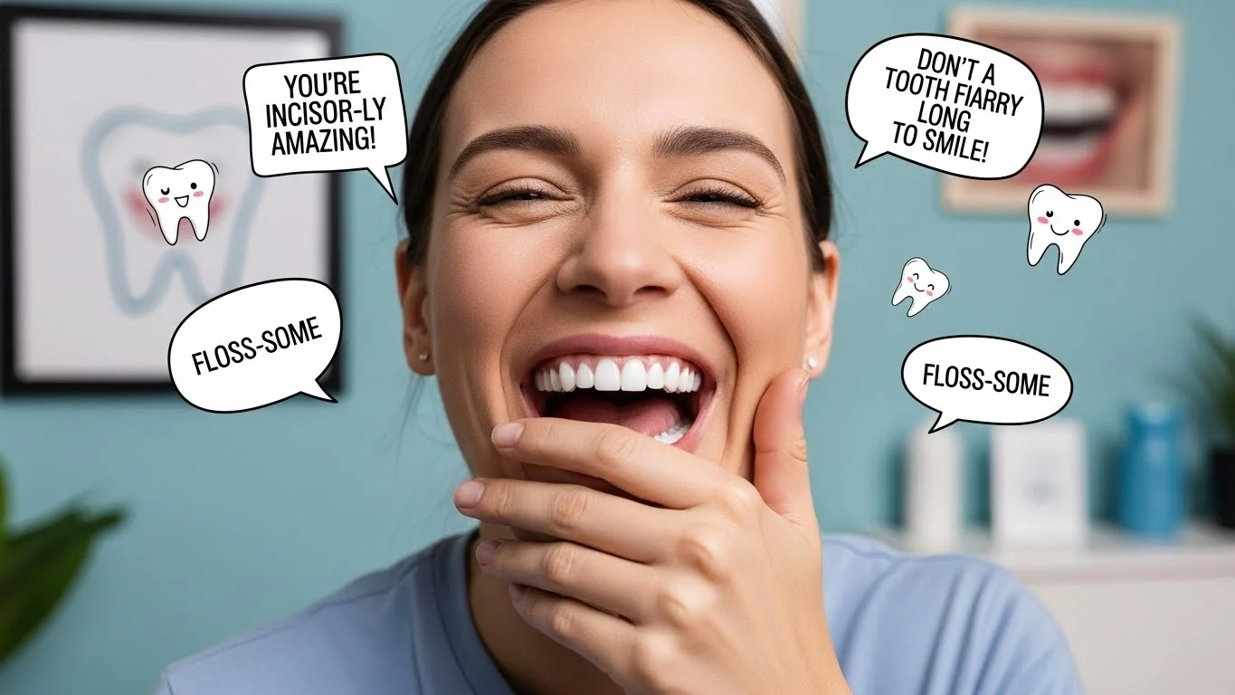 Molar Puns That Go the Extra Mile