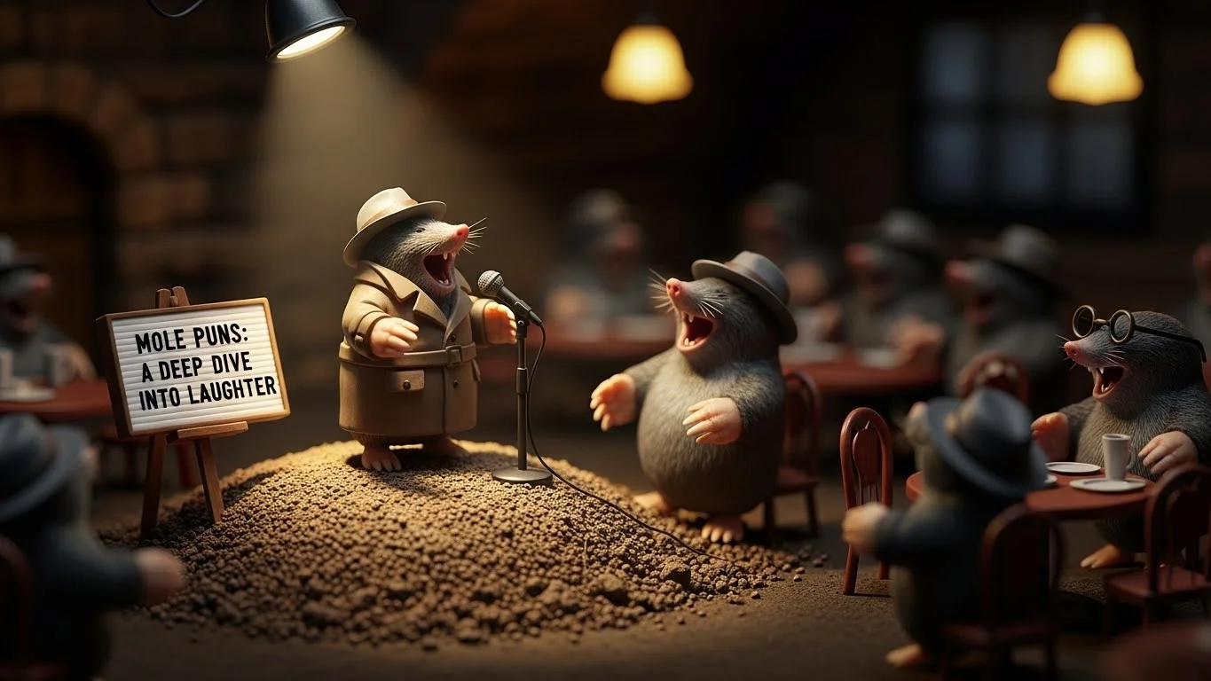 Mole Puns for Students and Teachers