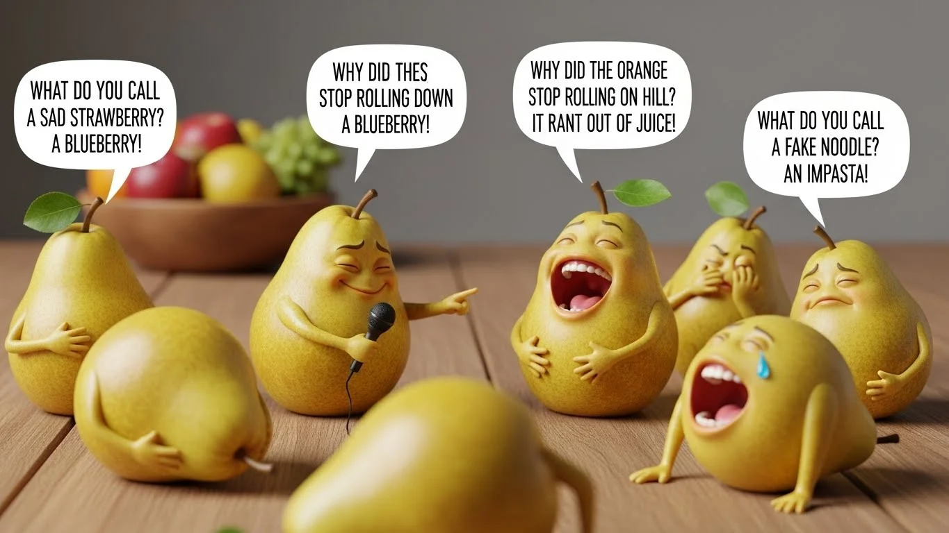 Pear Puns for Parties