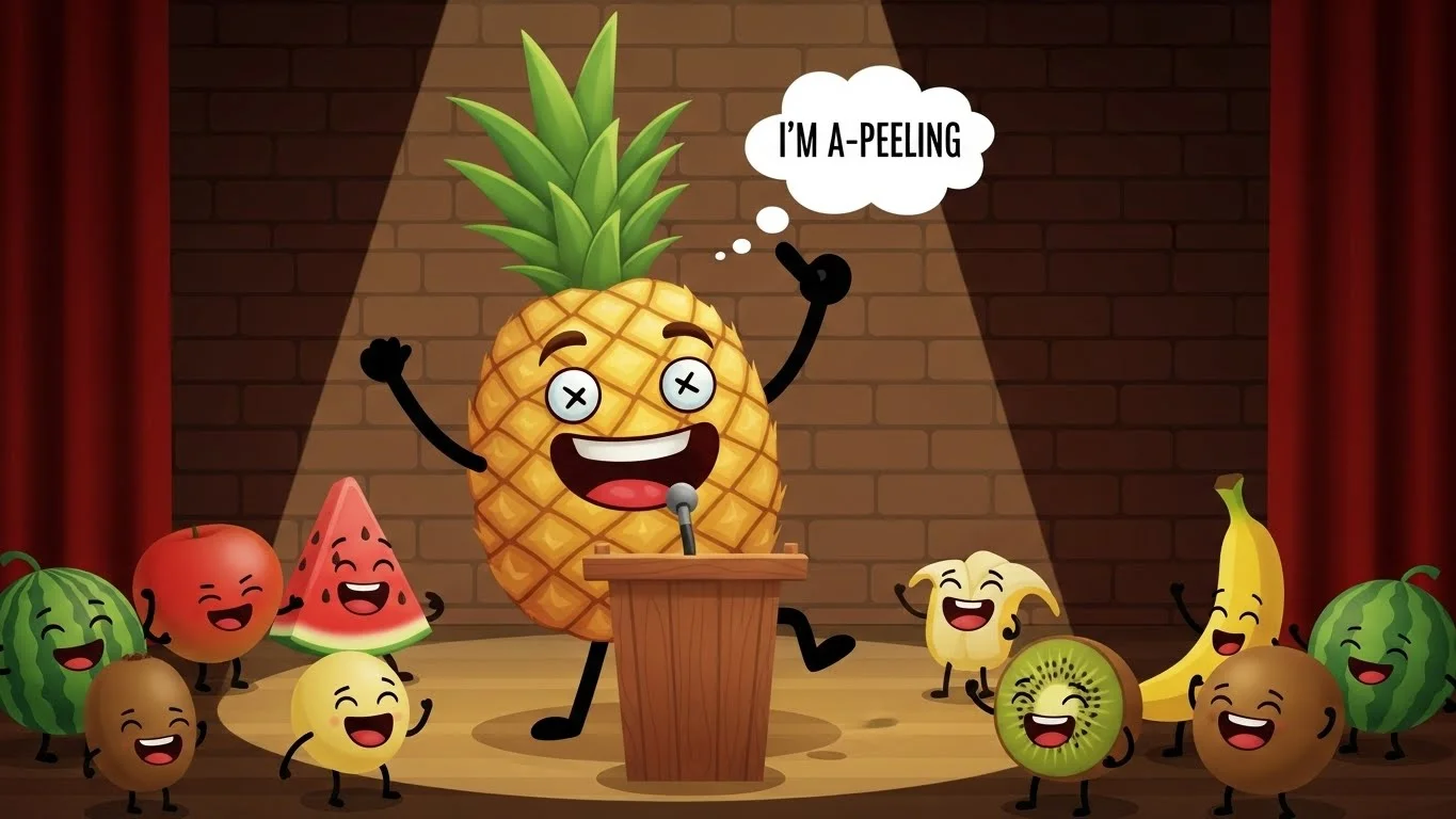 Pineapple Wordplay That Pops
