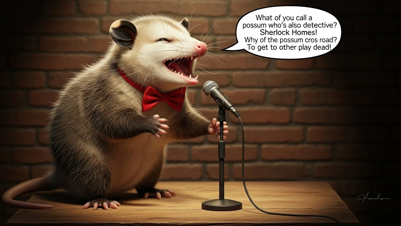 Possum Holiday Puns