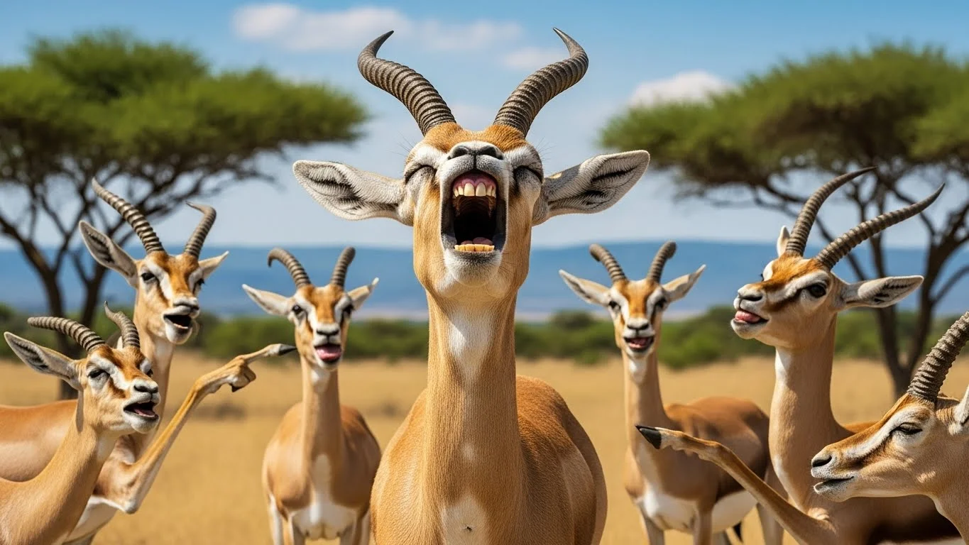 Romantic Gazelle Puns
