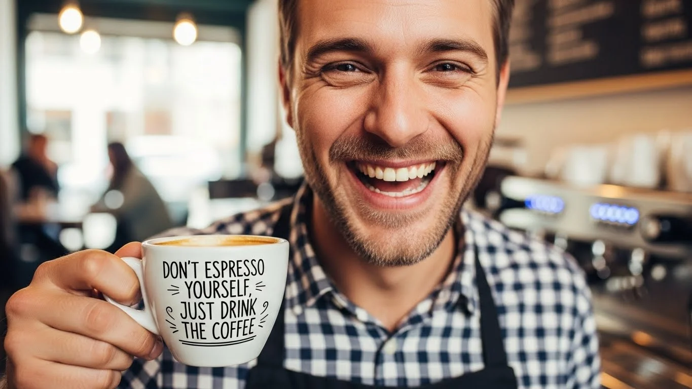 Romantic & Sweet Coffee Puns