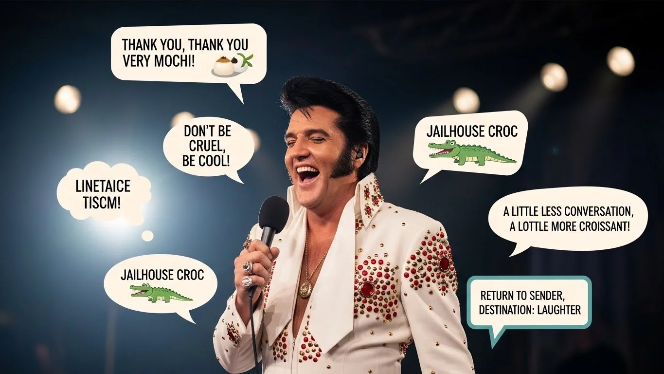 Short Elvis Puns for Quick Laughs