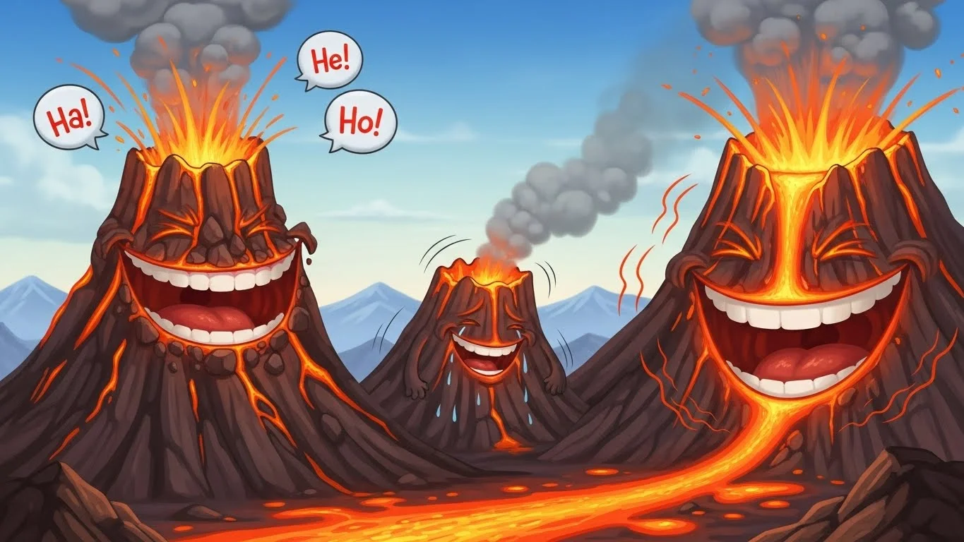 Silly Volcano One-Liners