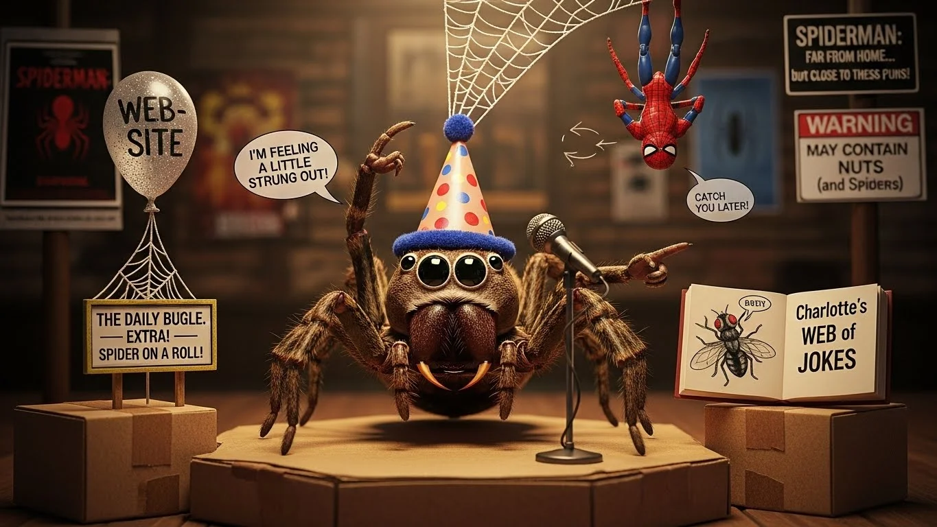 Spider Puns About Love and Dating