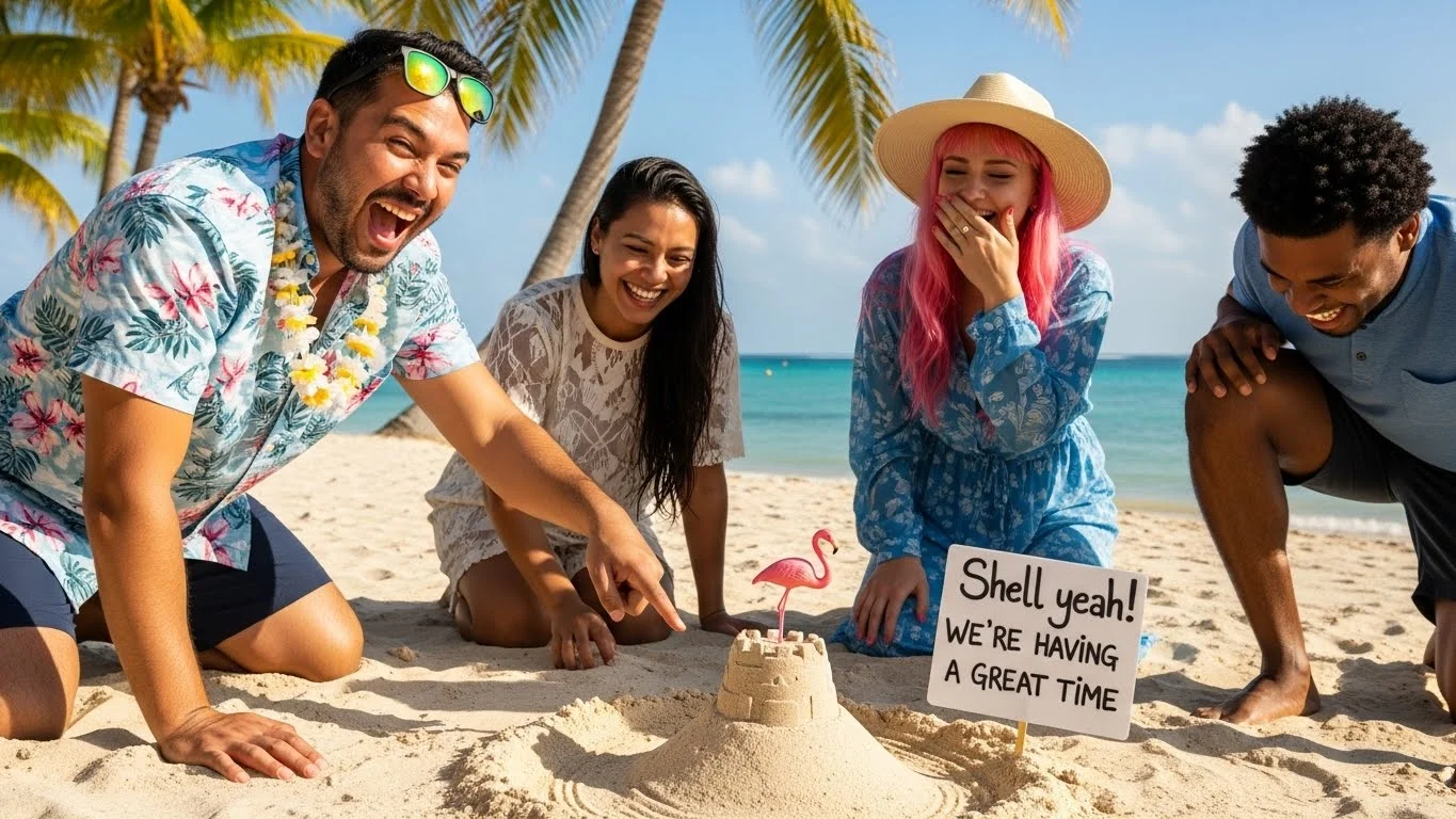 Sunset & Relaxation Puns