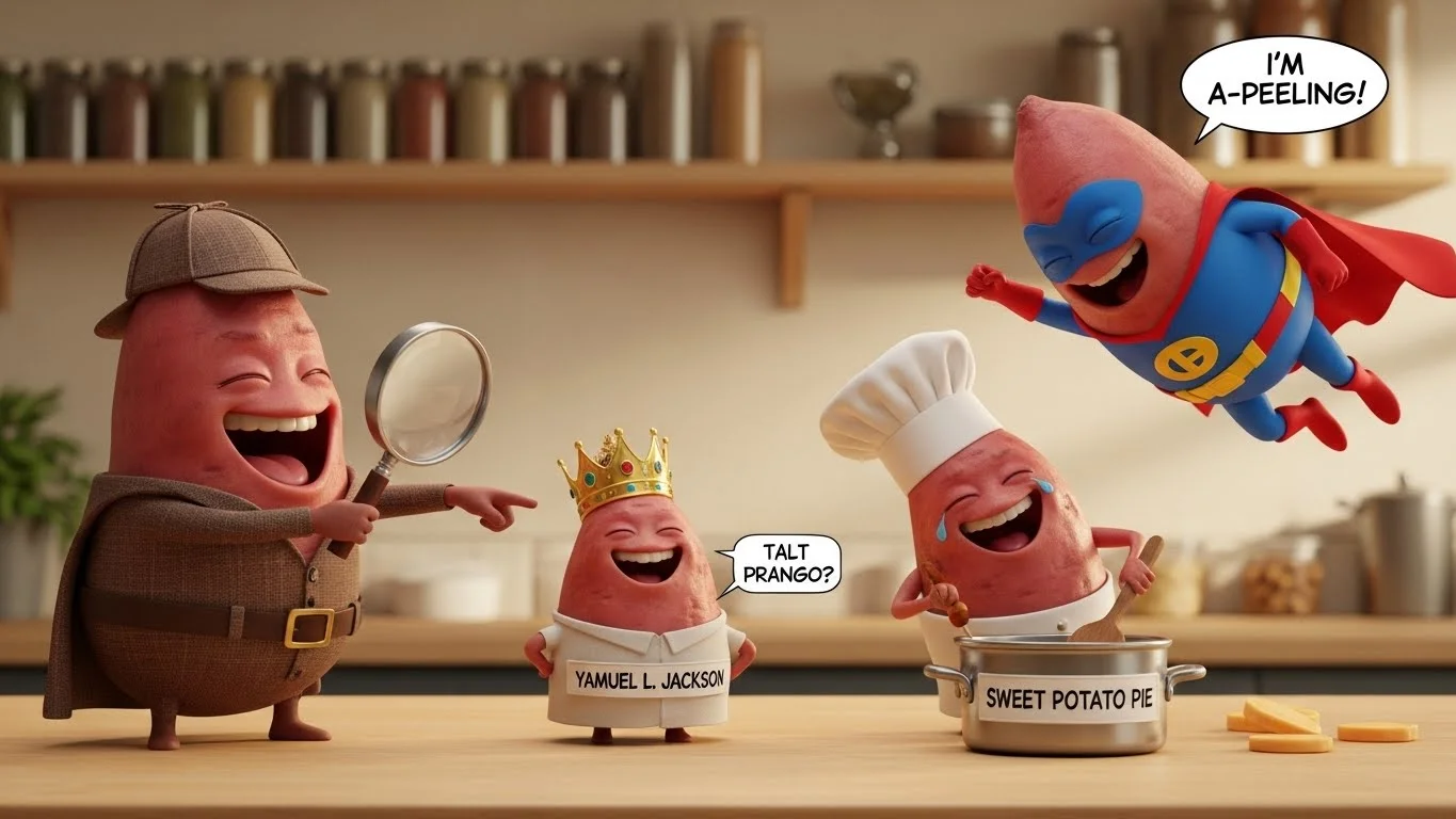 Sweet Potato Puns About Travel