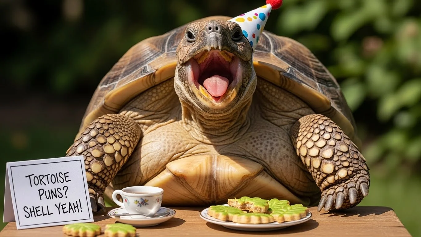 Tortoise Puns About Love and Dating