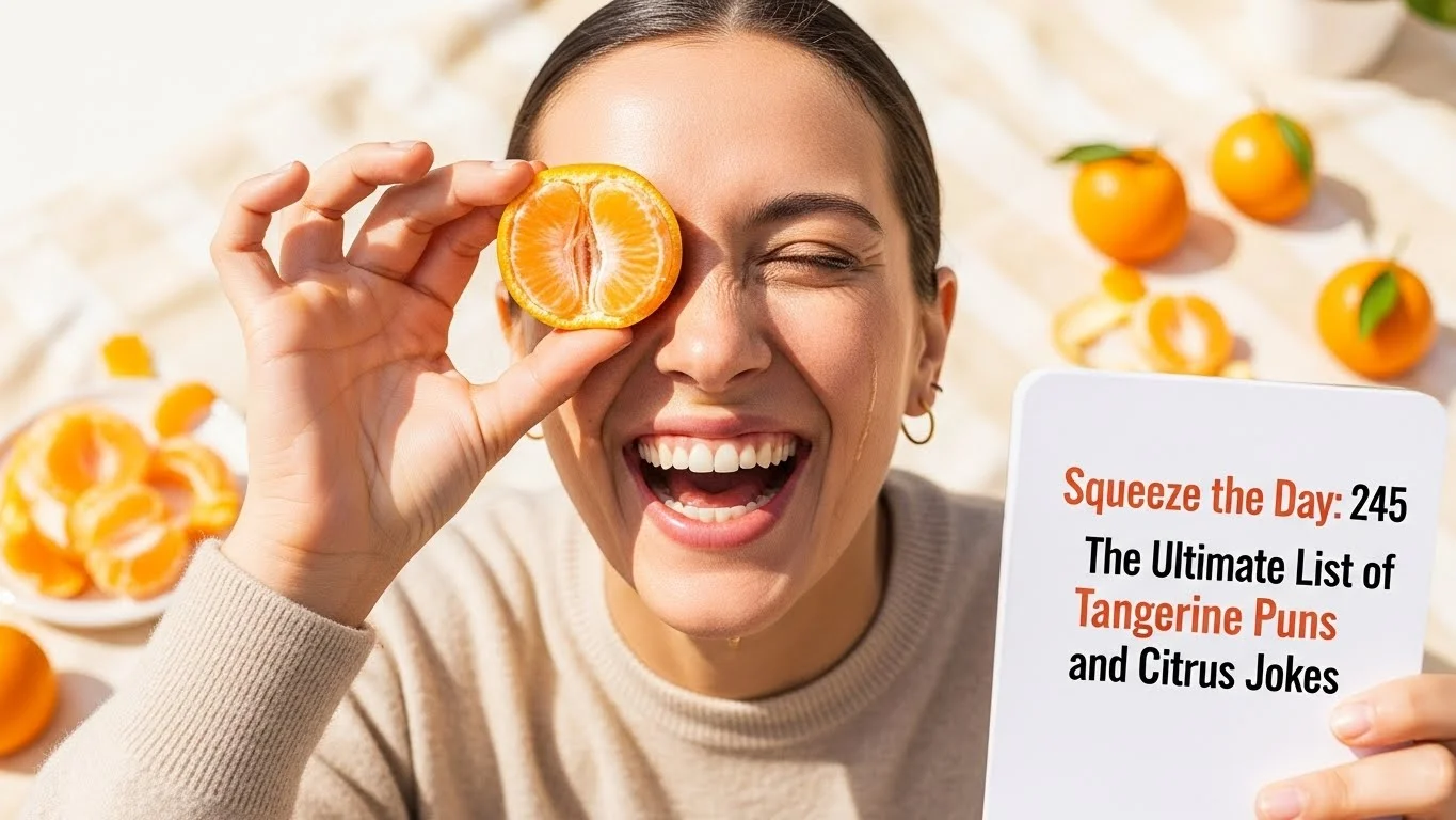 Treasure These Tangerine Puns