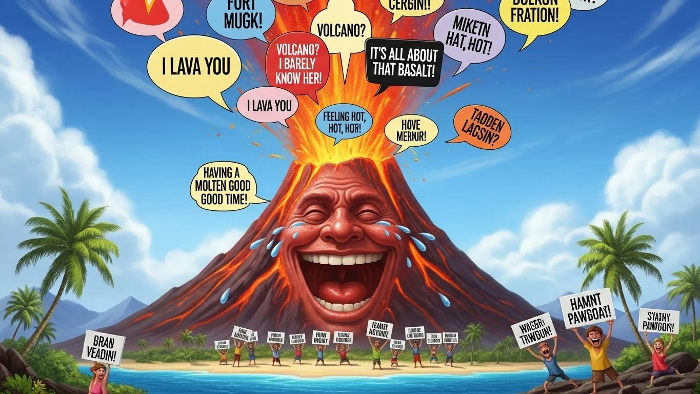 Volcano Puns About Music