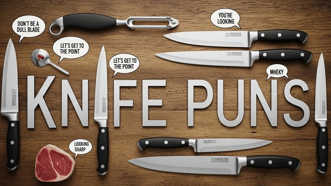 Work & Office Knife Puns