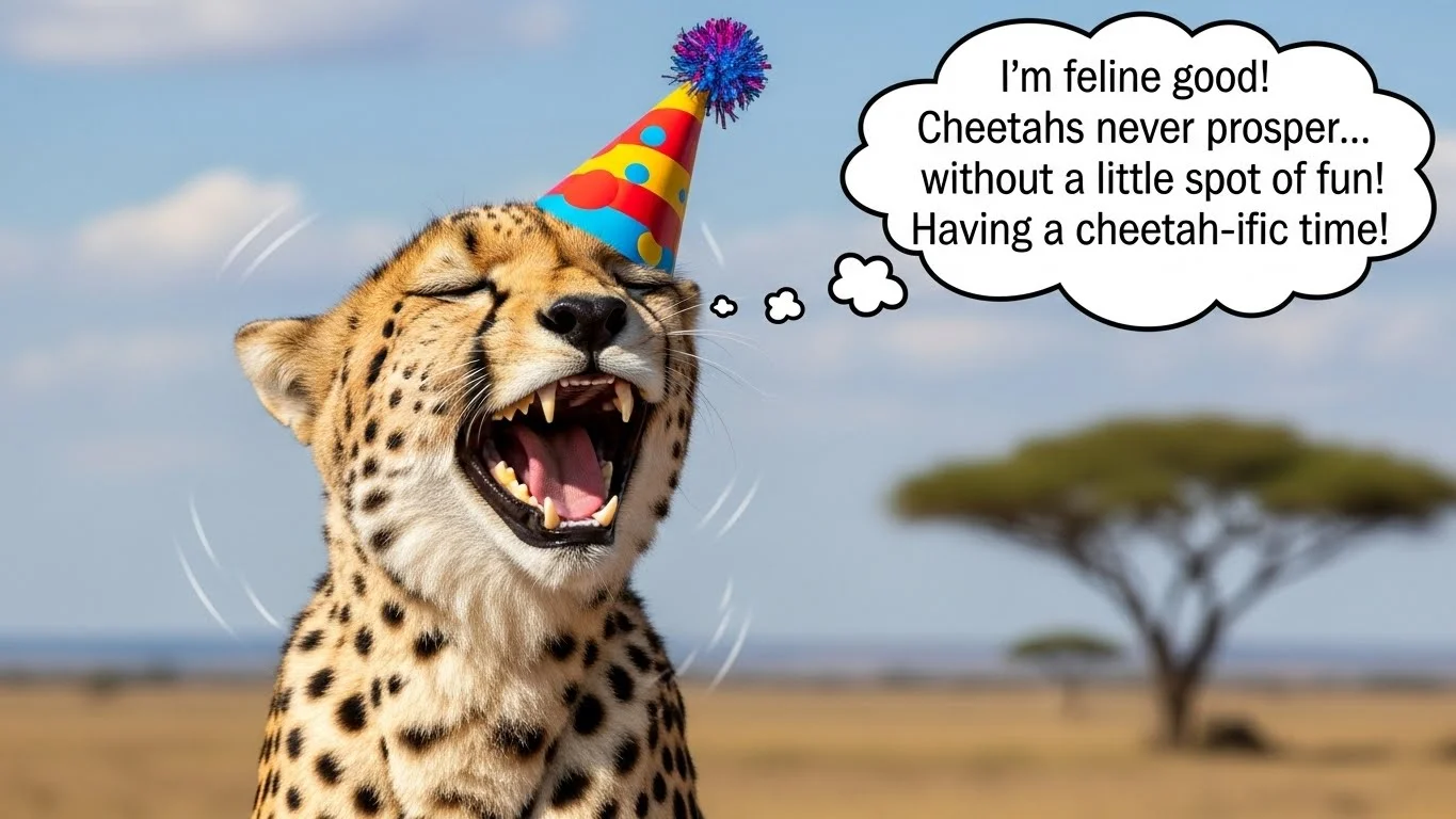 Cheetah Love Puns