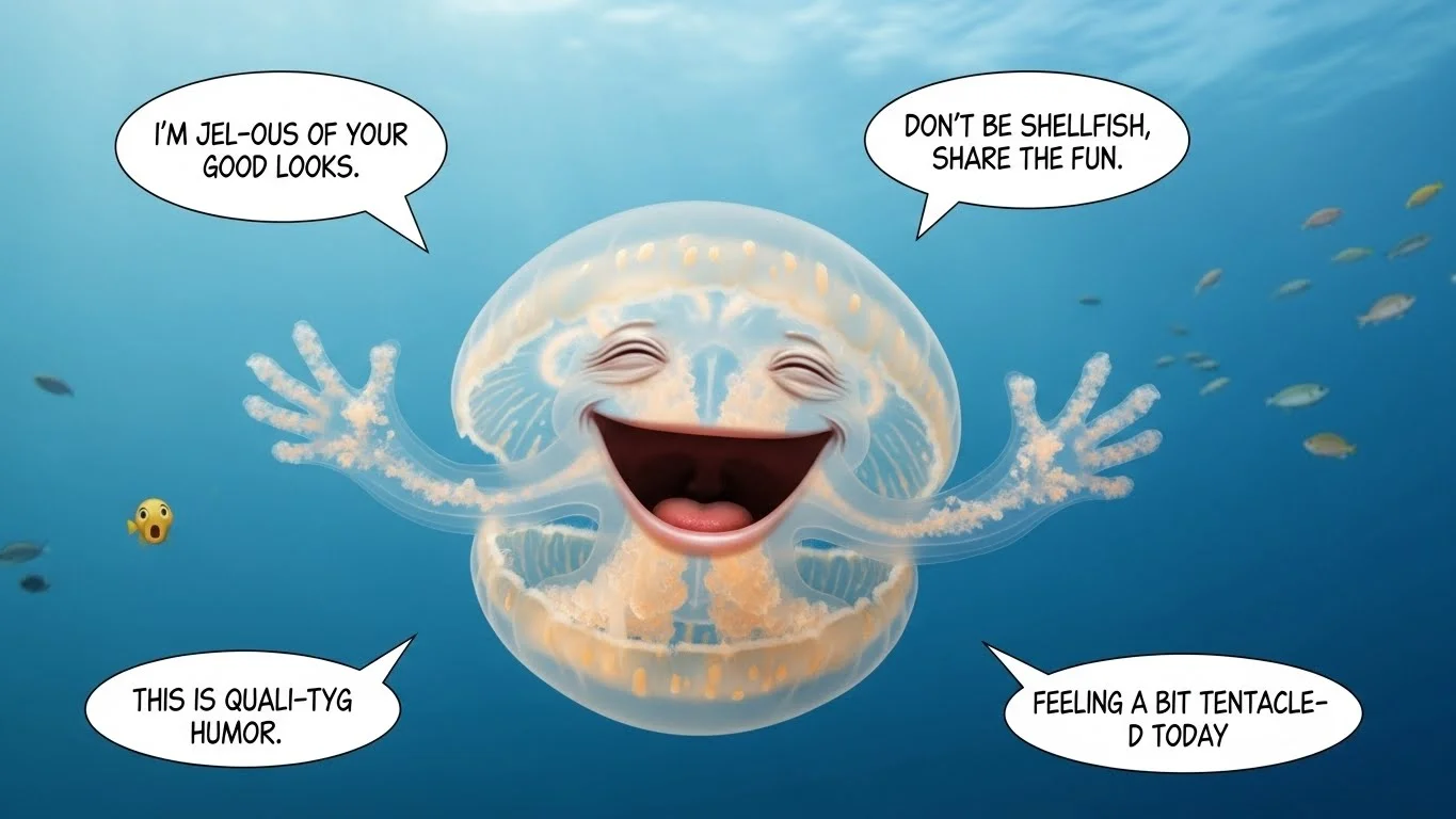 Funny Jellyfish One-Liners