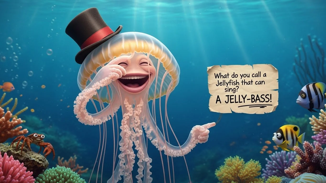 Funny Jellyfish Puns for Kids