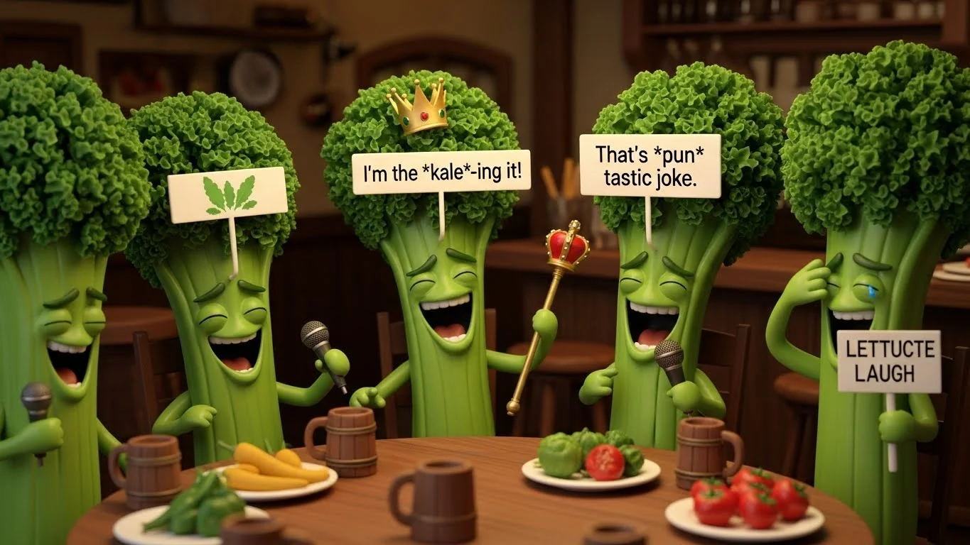 Funny Kale Puns for Kids