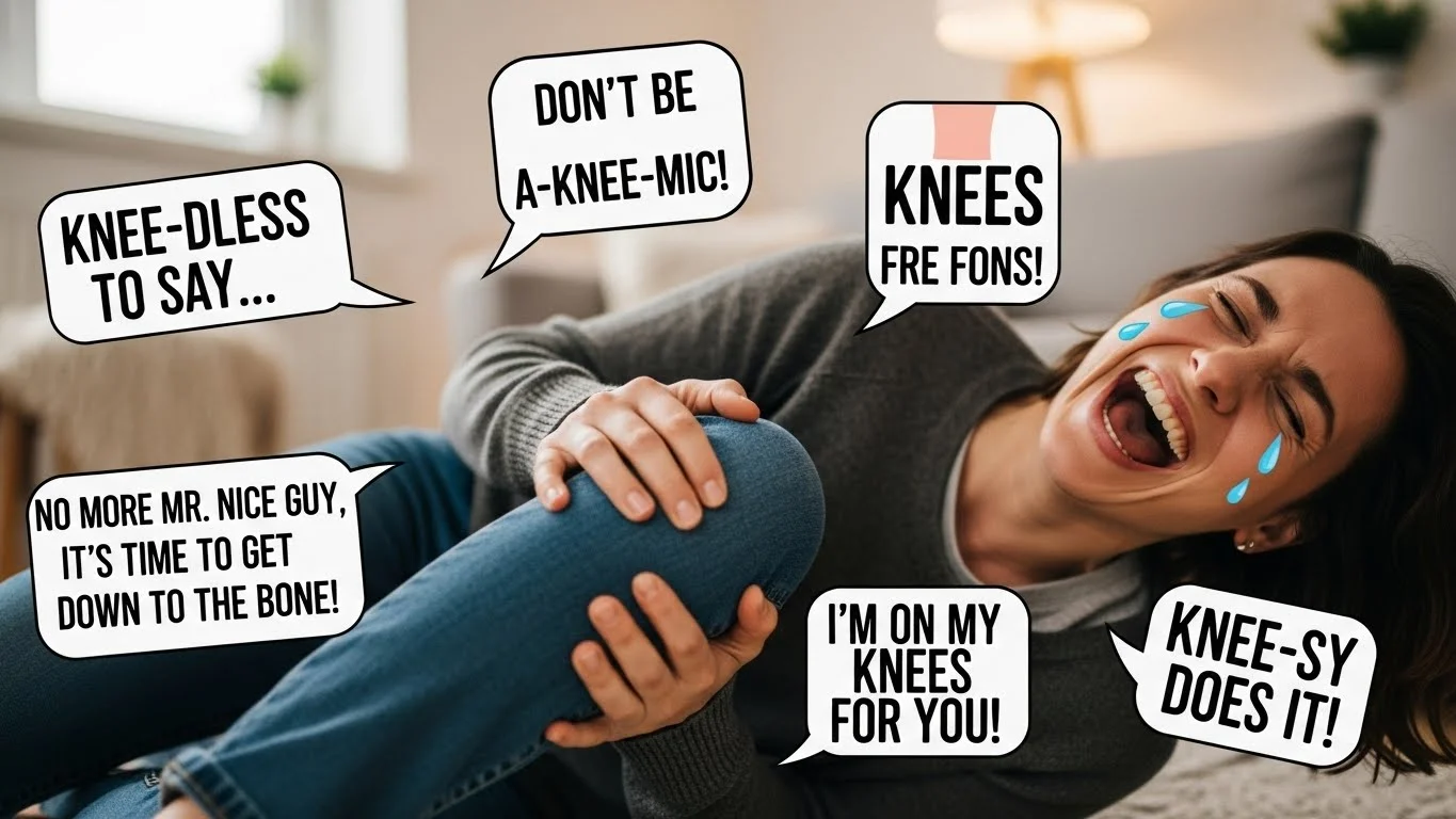 Funny Knee One-Liners