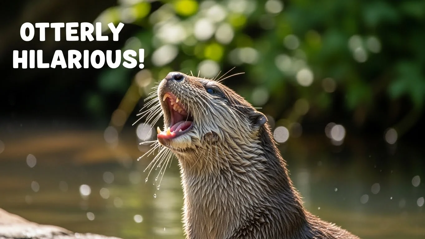 Funny Otter Wordplay