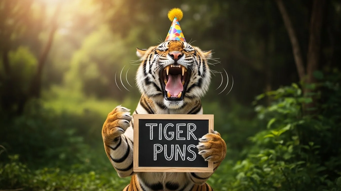 Tiger Puns for Love & Friendship