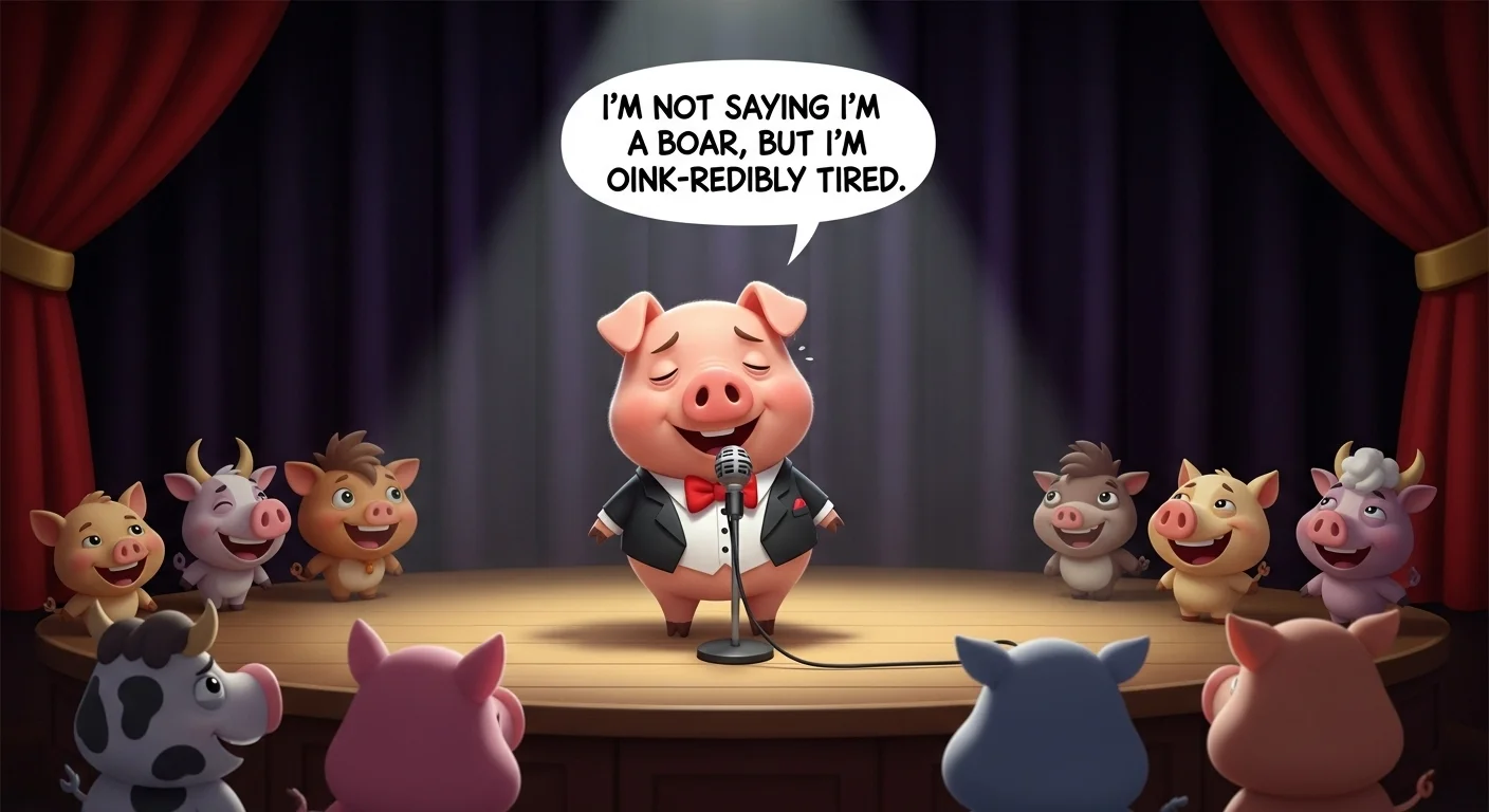 pig puns one liners