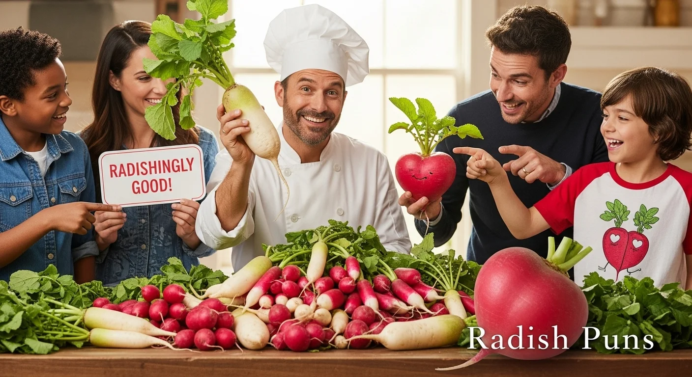 Funny Radish One-Liners