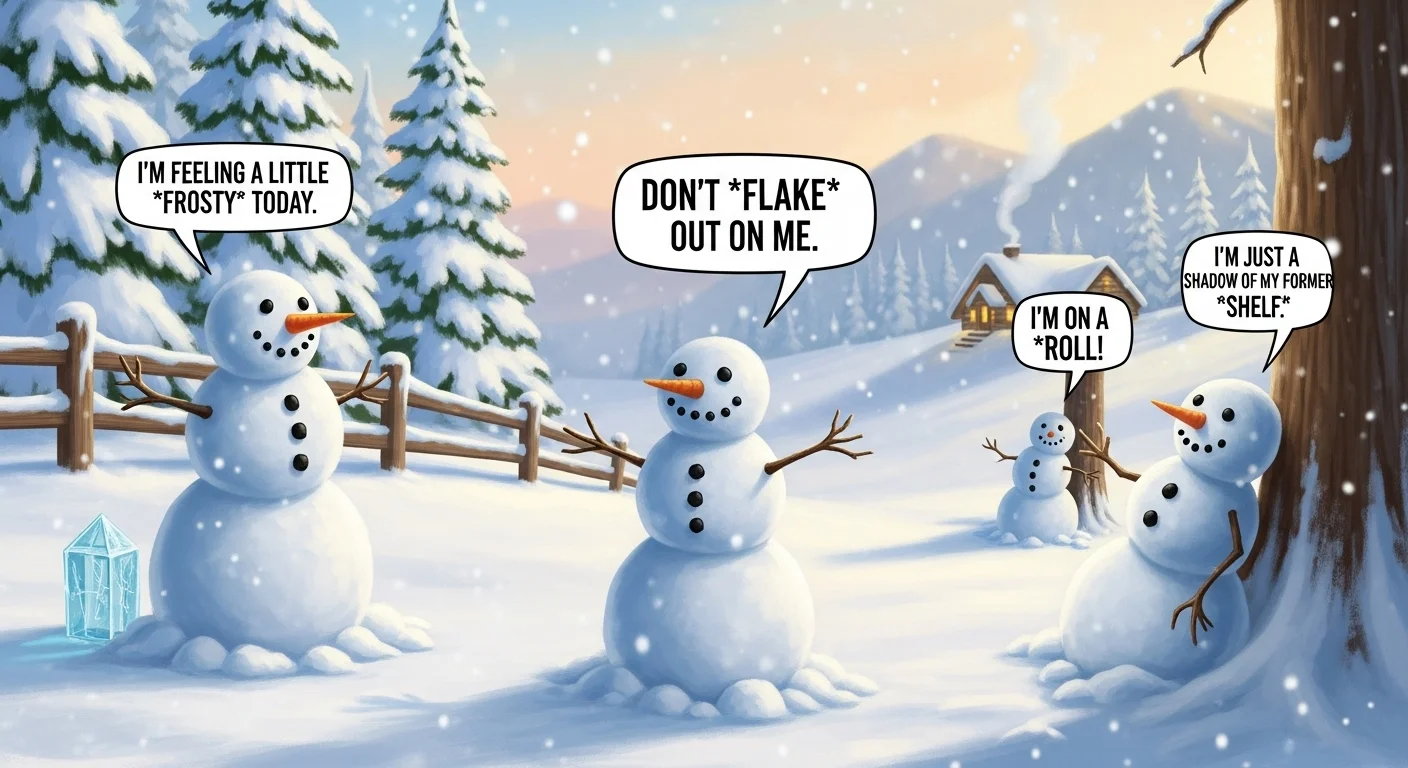 snowman puns one liners