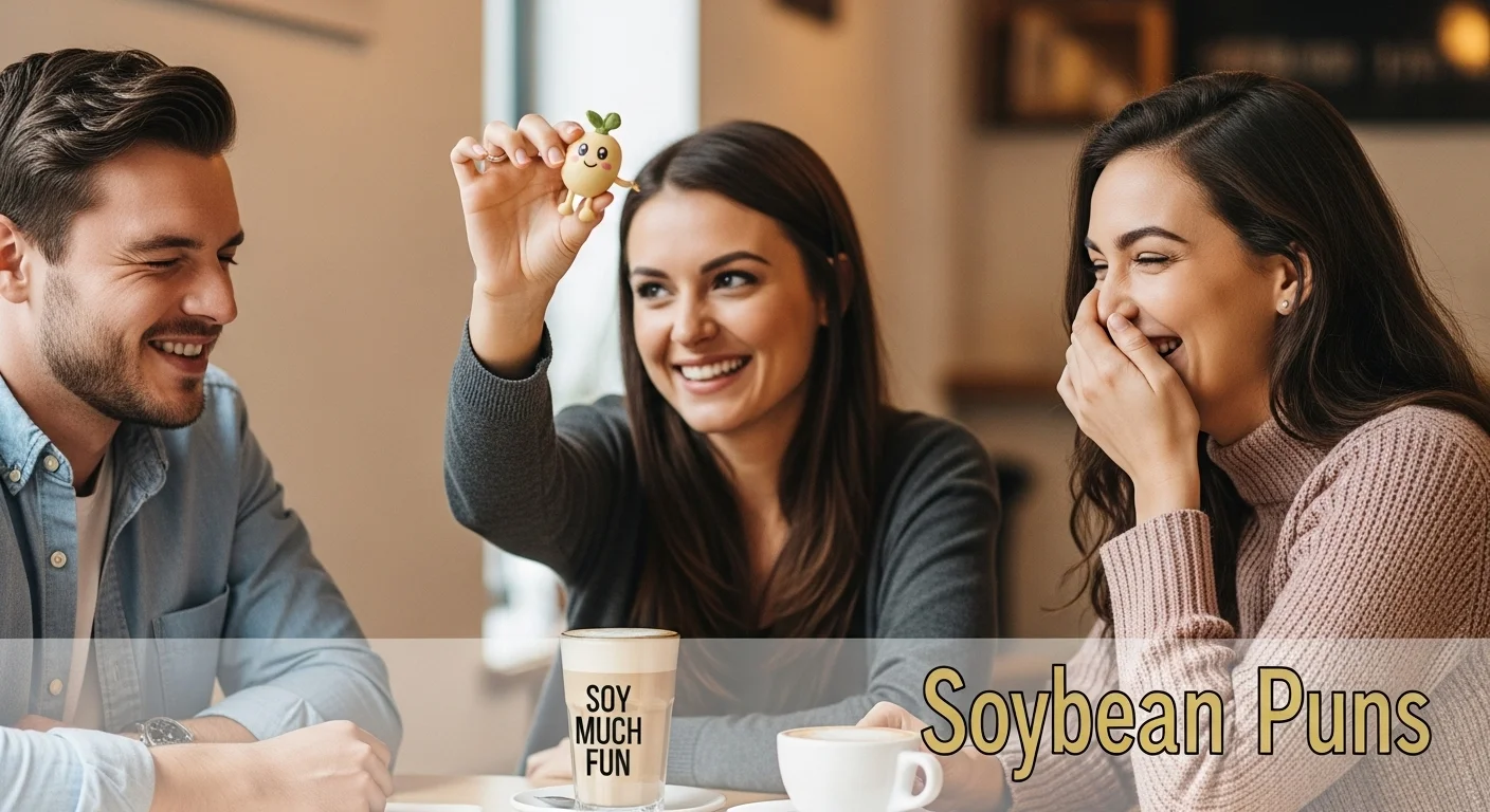 Plant Puns Featuring Soybeans