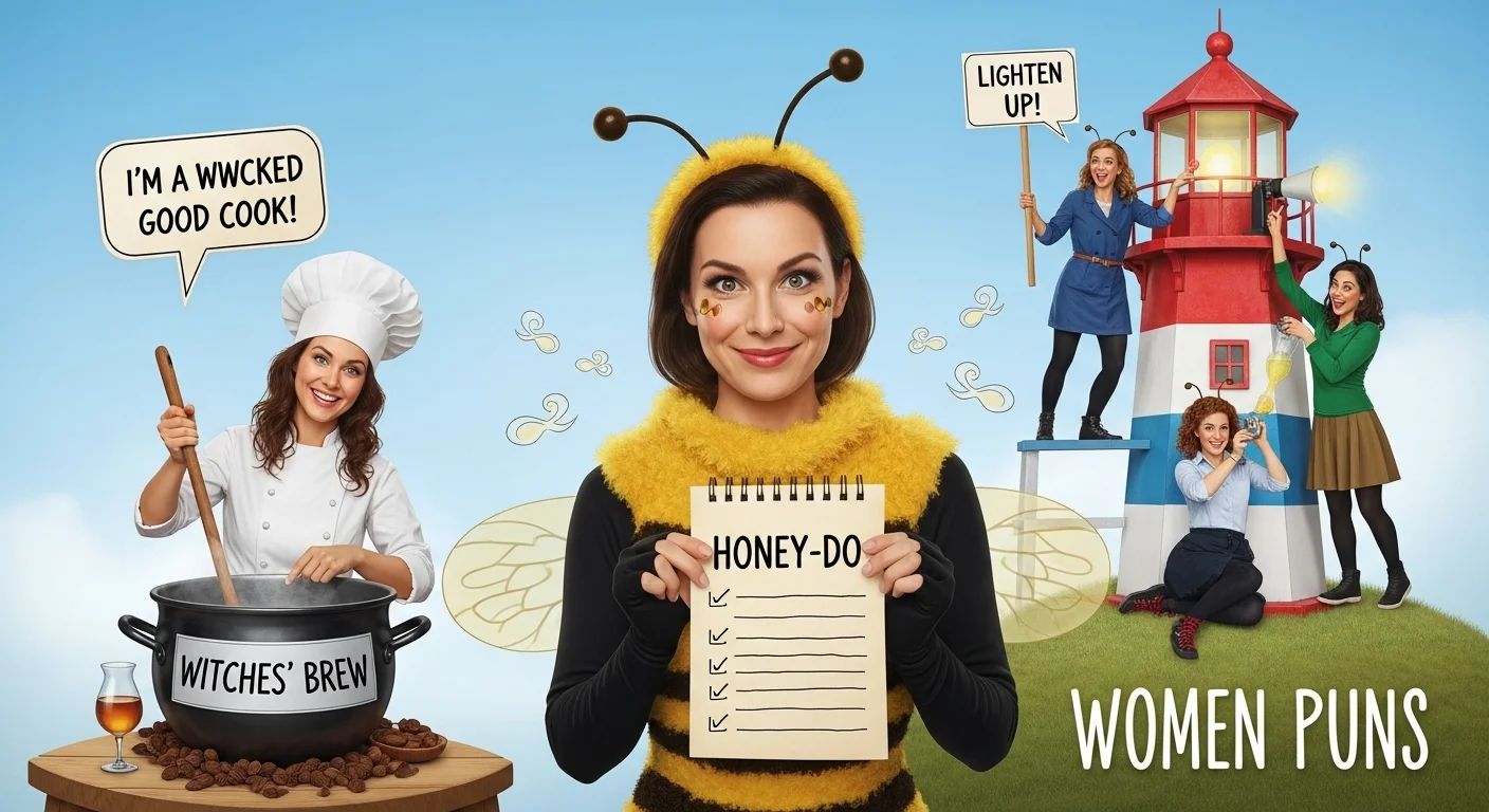 Mom & Family Women Puns