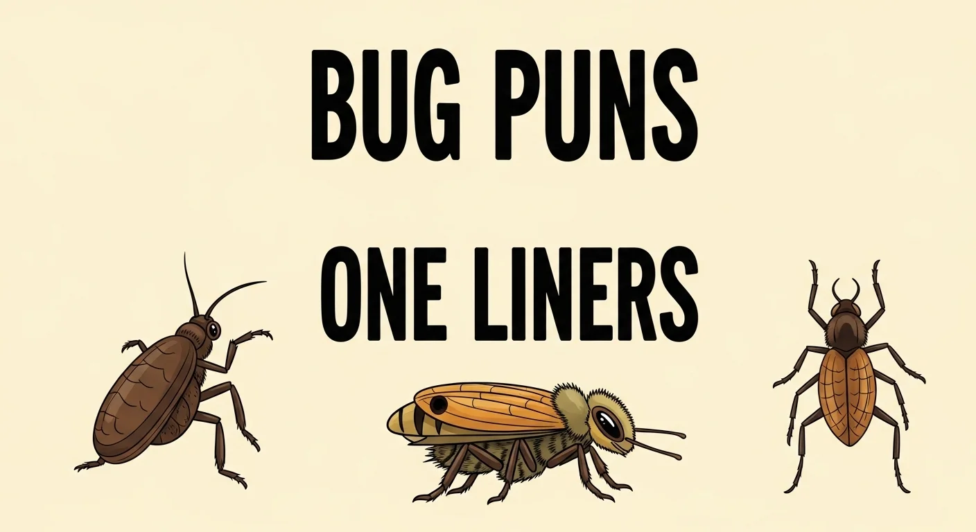 Bug Puns One Liners