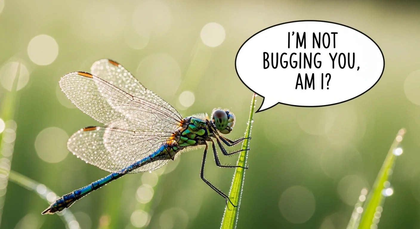 Dragonfly puns one liners