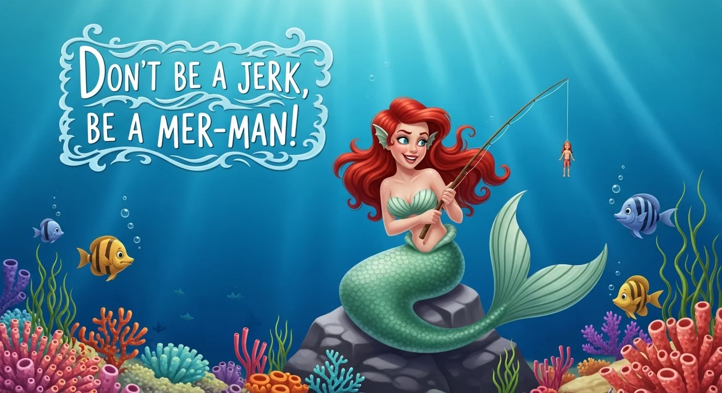 Mermaid puns one liners