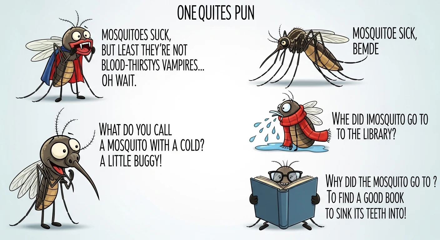 Mosquito puns one liners