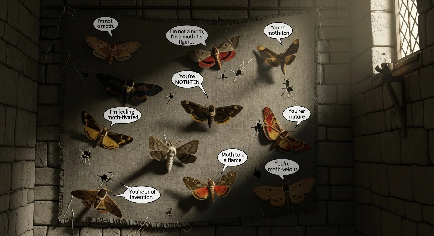 Moth puns one liners