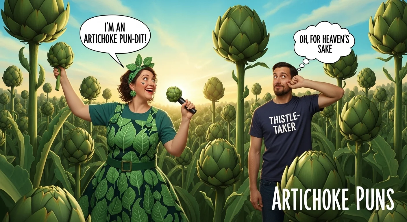 Romantic Artichoke Puns